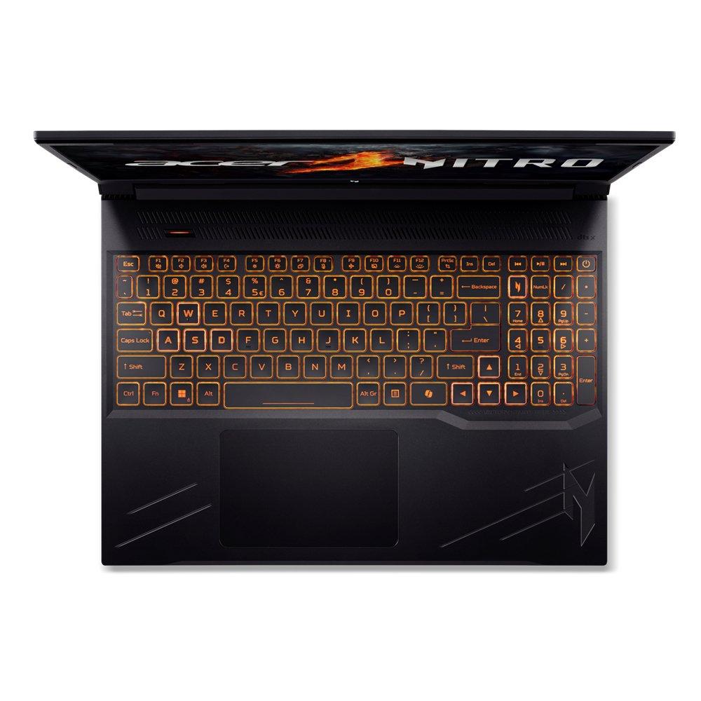 Acer Nitro V16 Gaming Laptop, AMD Ryzen 7-8845HS, 16GB RAM, 512GB SSD,  16"WUXGA IPS, NVIDIA GeForce RTX 3050 6GB Graphics, Win 11 Home - Black