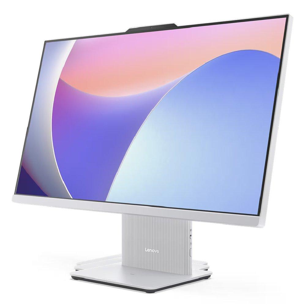 Lenovo Idea Centre AIO 27 Desktop, Intel Core i7, 16GB RAM, 512GB SSD, 27", Intel Graphics UHD, Windows 11 Home, F0HM000HAX – Silver