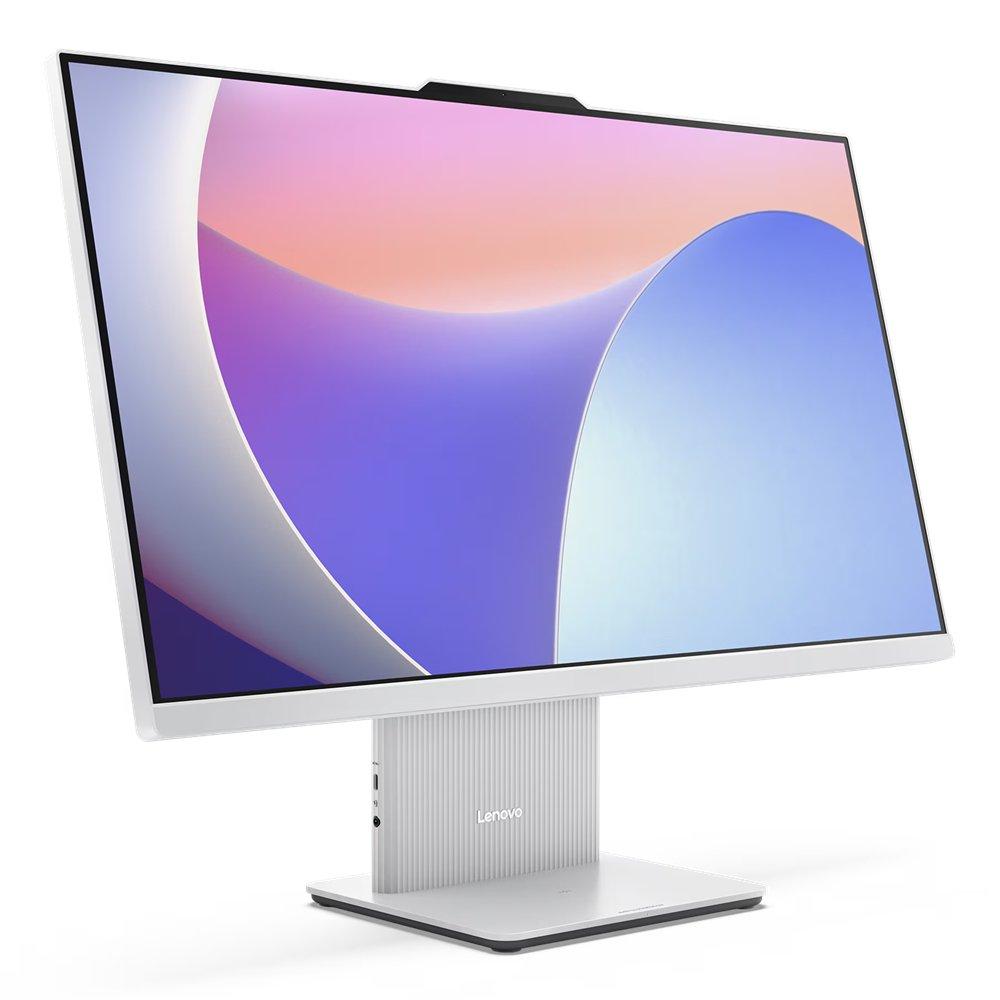 Lenovo Idea Centre AIO 27 Desktop, Intel Core i7, 16GB RAM, 512GB SSD, 27", Intel Graphics UHD, Windows 11 Home, F0HM000HAX – Silver