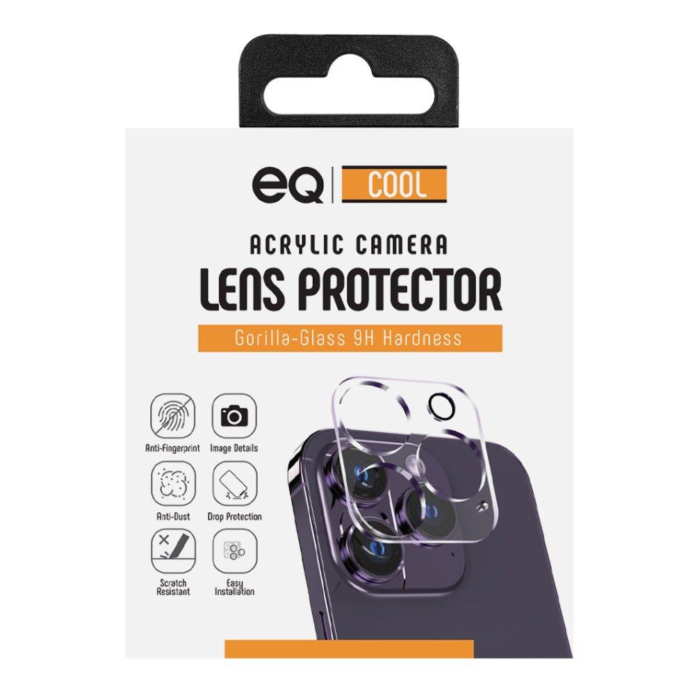EQ Acrylic Camera Lens Protector For iPhone 16 and 16 Plus - Clear
