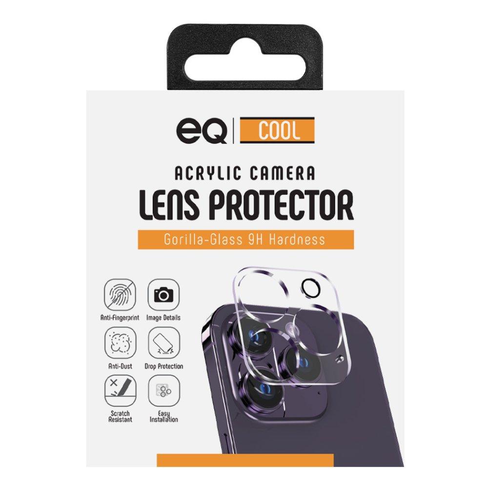 EQ Acrylic Camera Lens Protector For iPhone 16 Pro and 16 Pro Max - Clear