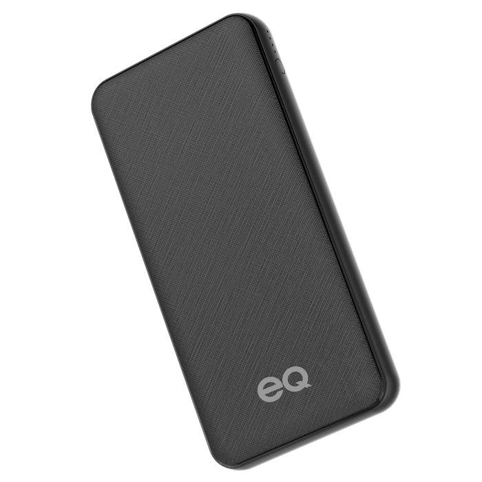 EQ 10K Power Bank Out 2XUSB-A + 1XUSB-C, J159-10KS – Black