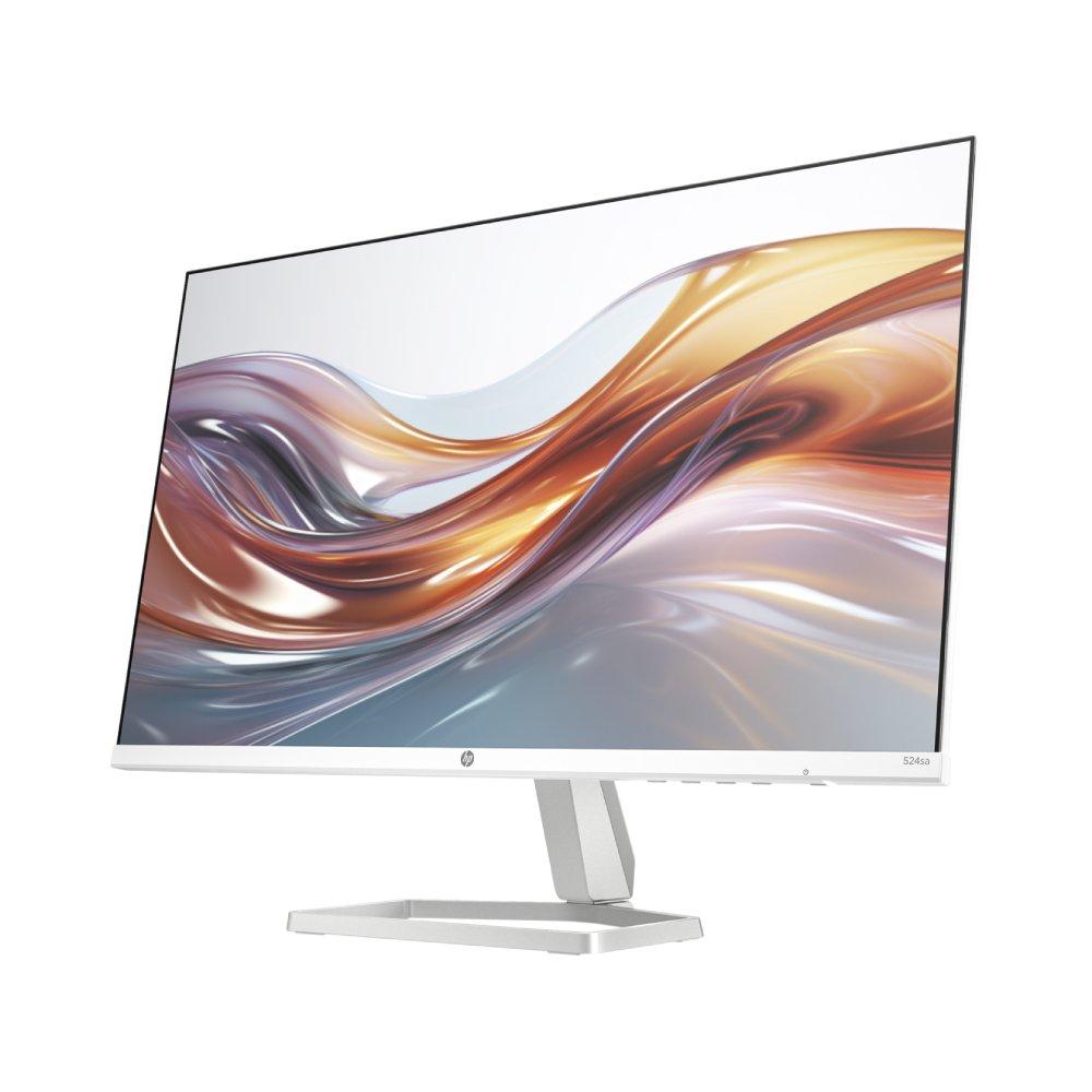 HP Series 5 Monitor, IPS 23.8 inch FHD, 100Hz Refresh Rate, 5ms GtG, 94C36AS - White