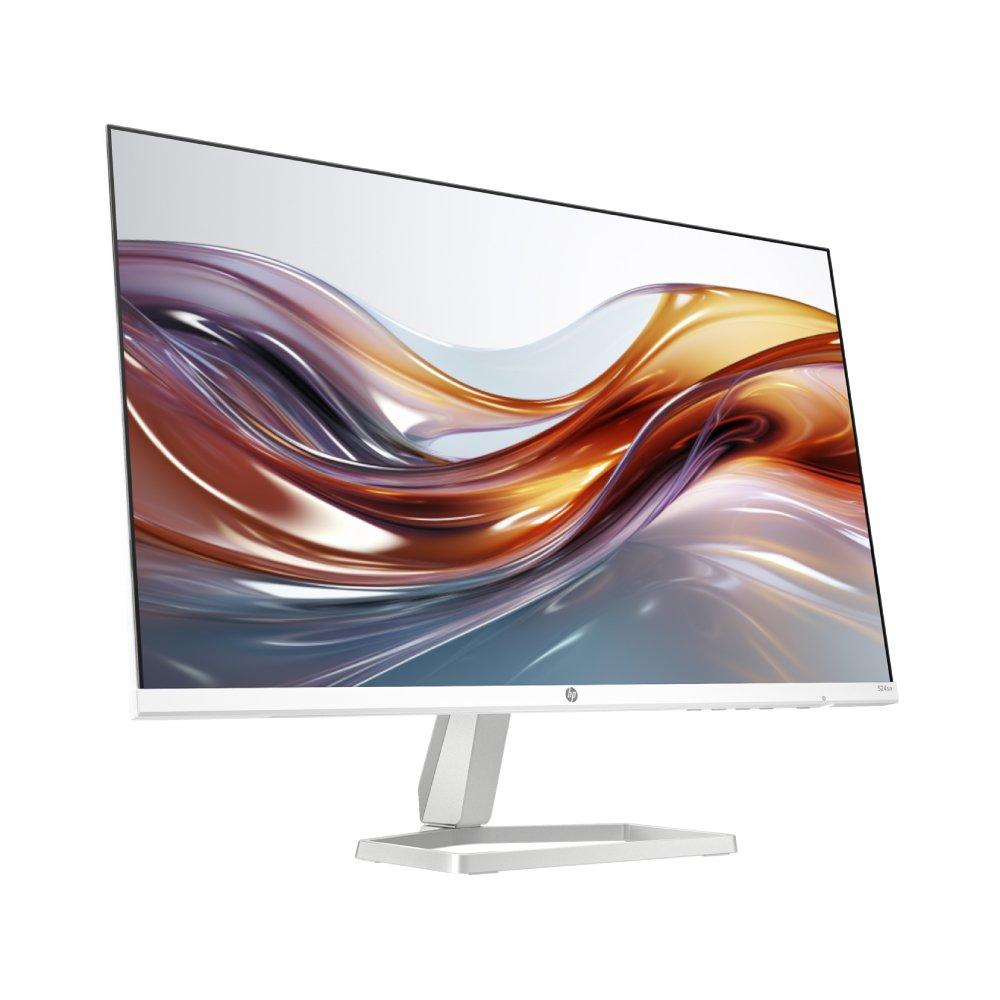HP Series 5 Monitor, IPS 23.8 inch FHD, 100Hz Refresh Rate, 5ms GtG, 94C36AS - White