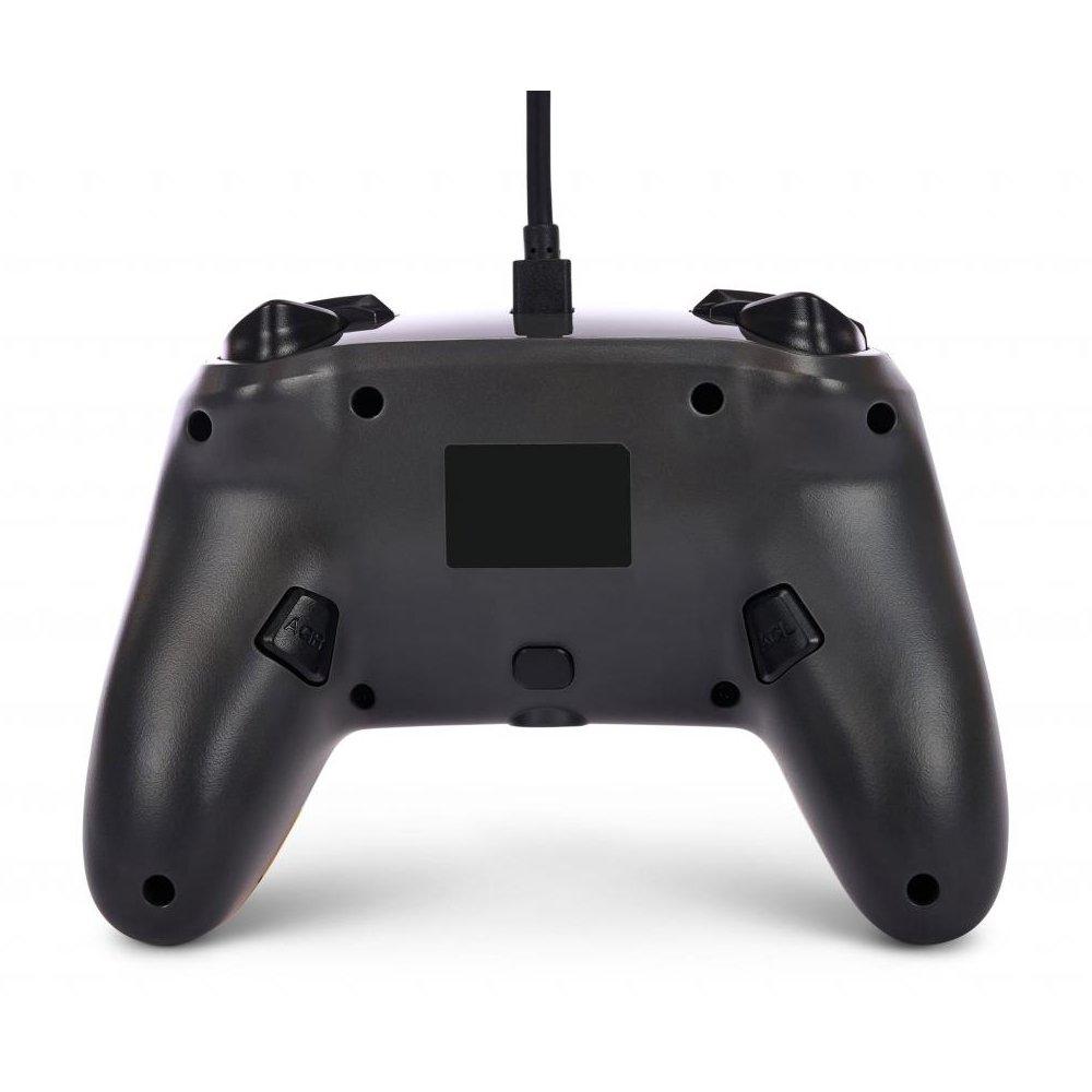 وحدة التحكم  سلكية من باور ايه لجهاز نينتندو سويتش بنمط بيكاتشو ضد ميوث