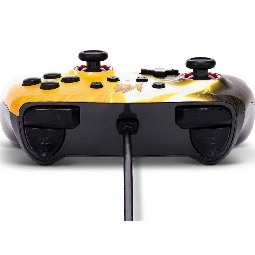 وحدة التحكم  سلكية من باور ايه لجهاز نينتندو سويتش بنمط بيكاتشو ضد ميوث