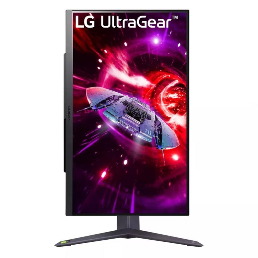 LG Gaming Monitor, 27-inch, Nvidia G Sync, QHD, 1ms, 165Hz, 27GR75Q-B - Black
