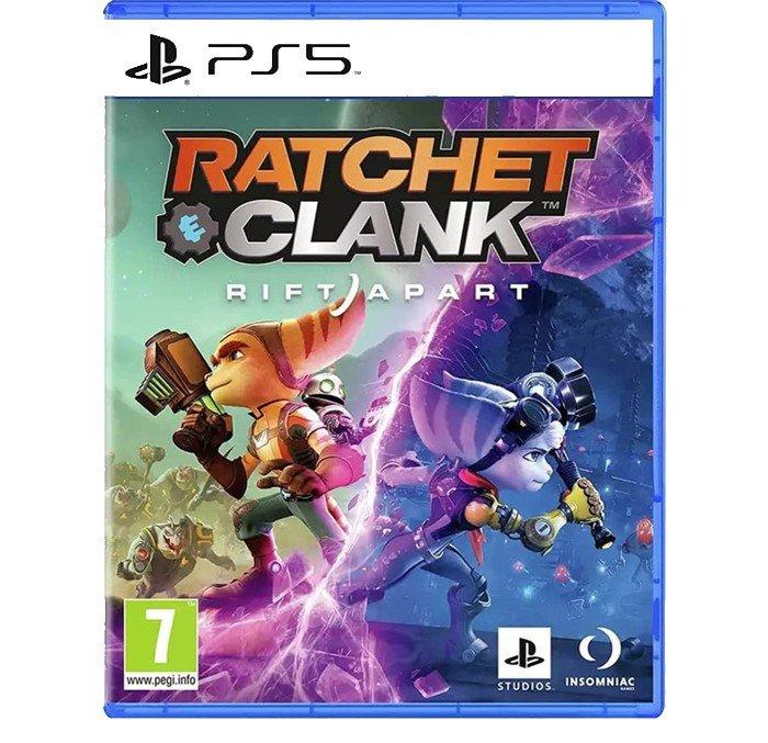 Sony PlayStation 5 Bundle of White Slim Disc Console + Ratchet & Clank: Rift Apart Game
