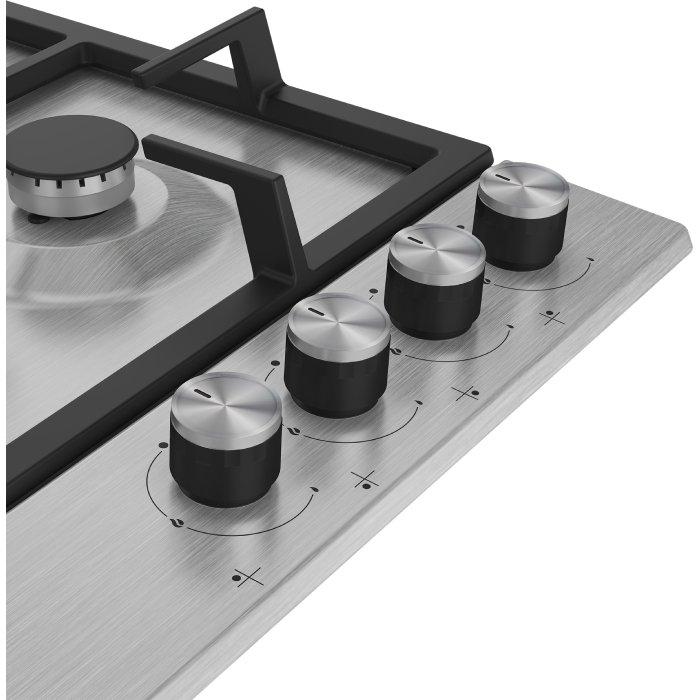 Beko 60cm Built In Gas Oven + 60cm Under-Cabinet Cooker Hood + 60CM Built-In 4 Hob