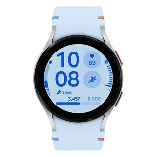 Buy Samsung galaxy watch fe, 40mm, silicon strap, sm-r861nzsamea – silver in Kuwait