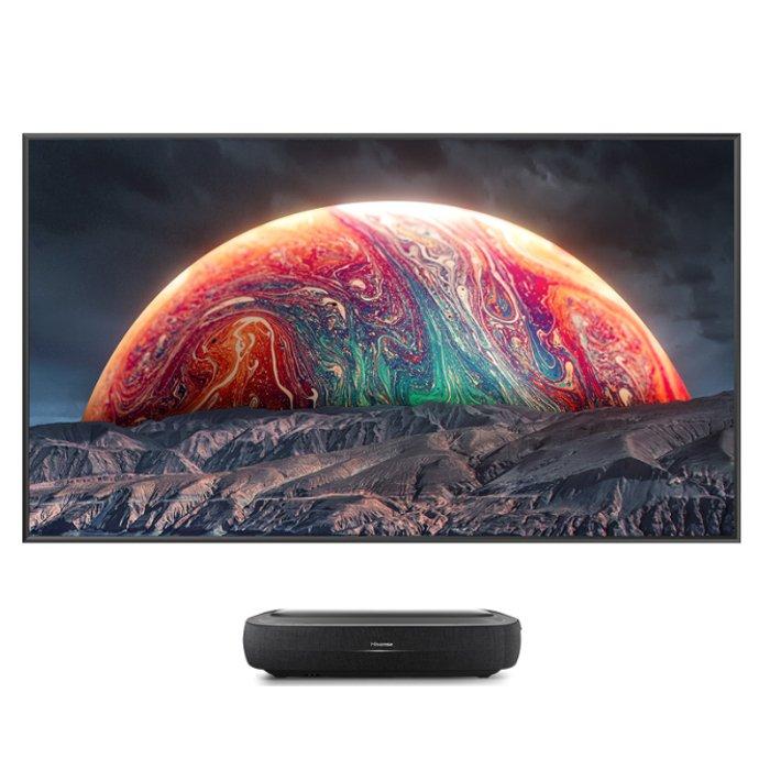 Hisense 100-inch L9H Trichroma Laser TV, 4K UHD - Black