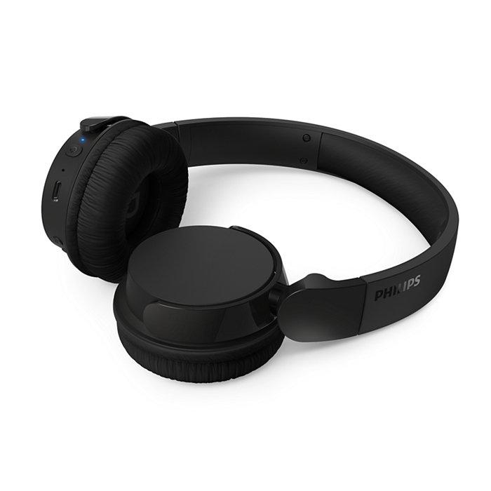 Philips 4000S Wireless Headphones, TAH4209BK/00 – Black