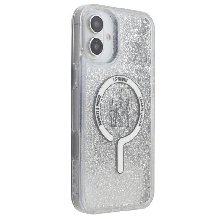 EQ Liquid Sand iPhone 16 Case - Clear