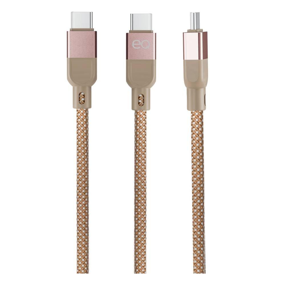 EQ USB-C to USB-C Cable,100W, 1m, A23CC10010 - Starlight