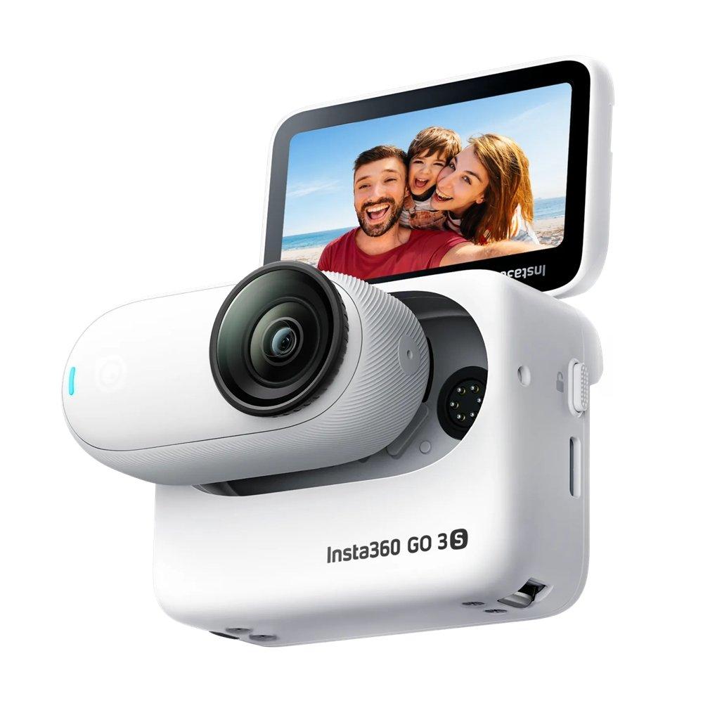 Insta360 GO 3S 128GB Action Camera, I04CINSAATA – Arctic White