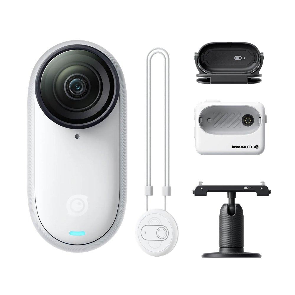 Insta360 GO 3S 128GB Action Camera, I04CINSAATA – Arctic White