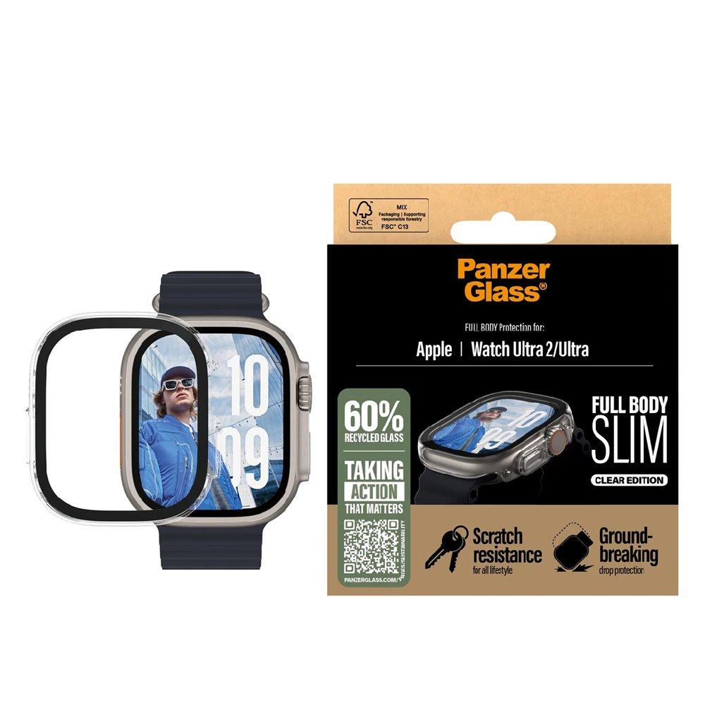 PanzerGlass Snappie Screen Protector Full Body Slim Apple Watch Ultra 2, 3715 – Transparent
