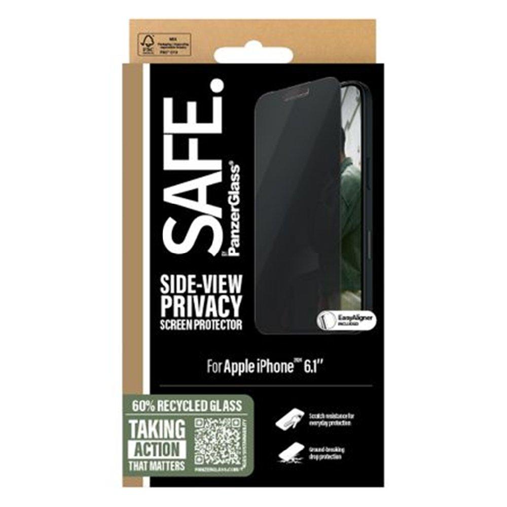 شاشة حماية الخصوصية الآمنة بي جي من بانزر لجهاز ايفون 16، مقاس 6.1 بوصة، SAFEP95875
