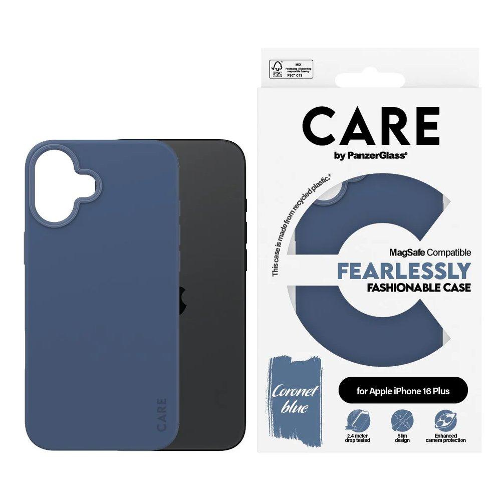 Panzer Care Magsafe Case For iPhone 16 Plus, 1383- Blue
