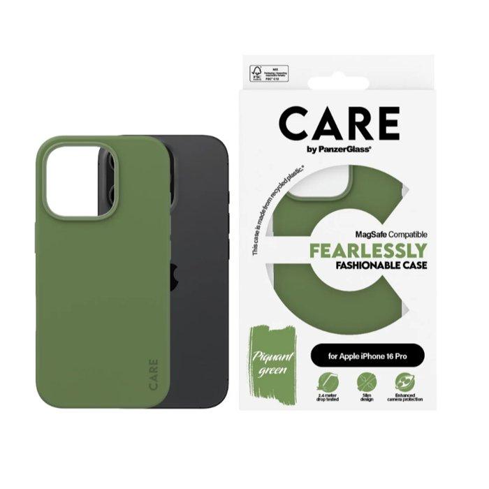 Panzer Care MagSafe iPhone 16 Pro Case, 1386 - Green 