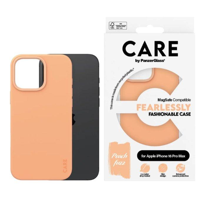 Panzer Care MagSafe iPhone 16 Pro Max Case, 1392 - Peachy 