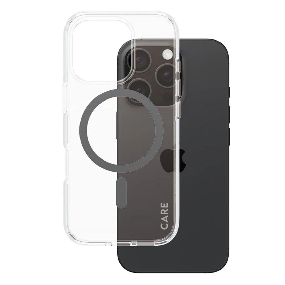 PanzerGlass Urban Combat MagSafe Case for iPhone 16 Pro, 1346 - Black 