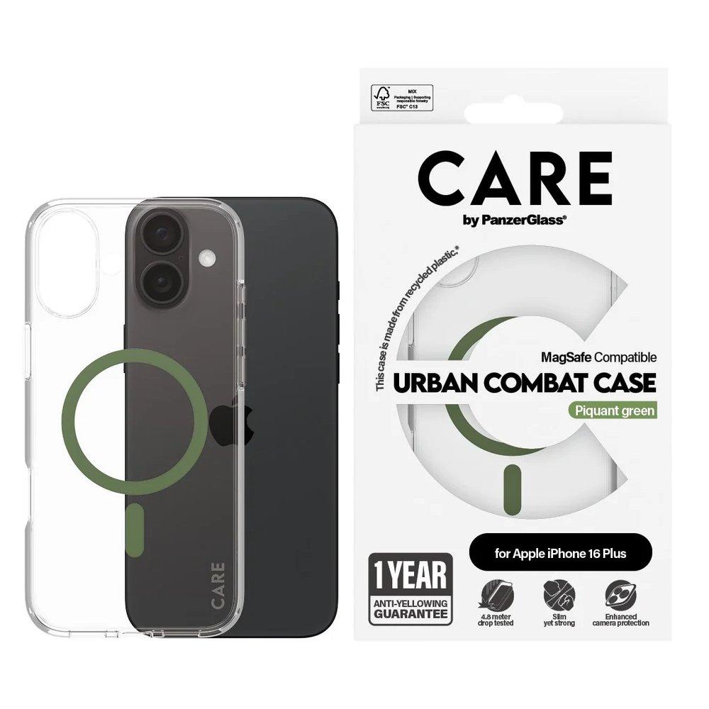 Panzer Care Magsafe Case For iPhone 16 Plus , 1371- Clear