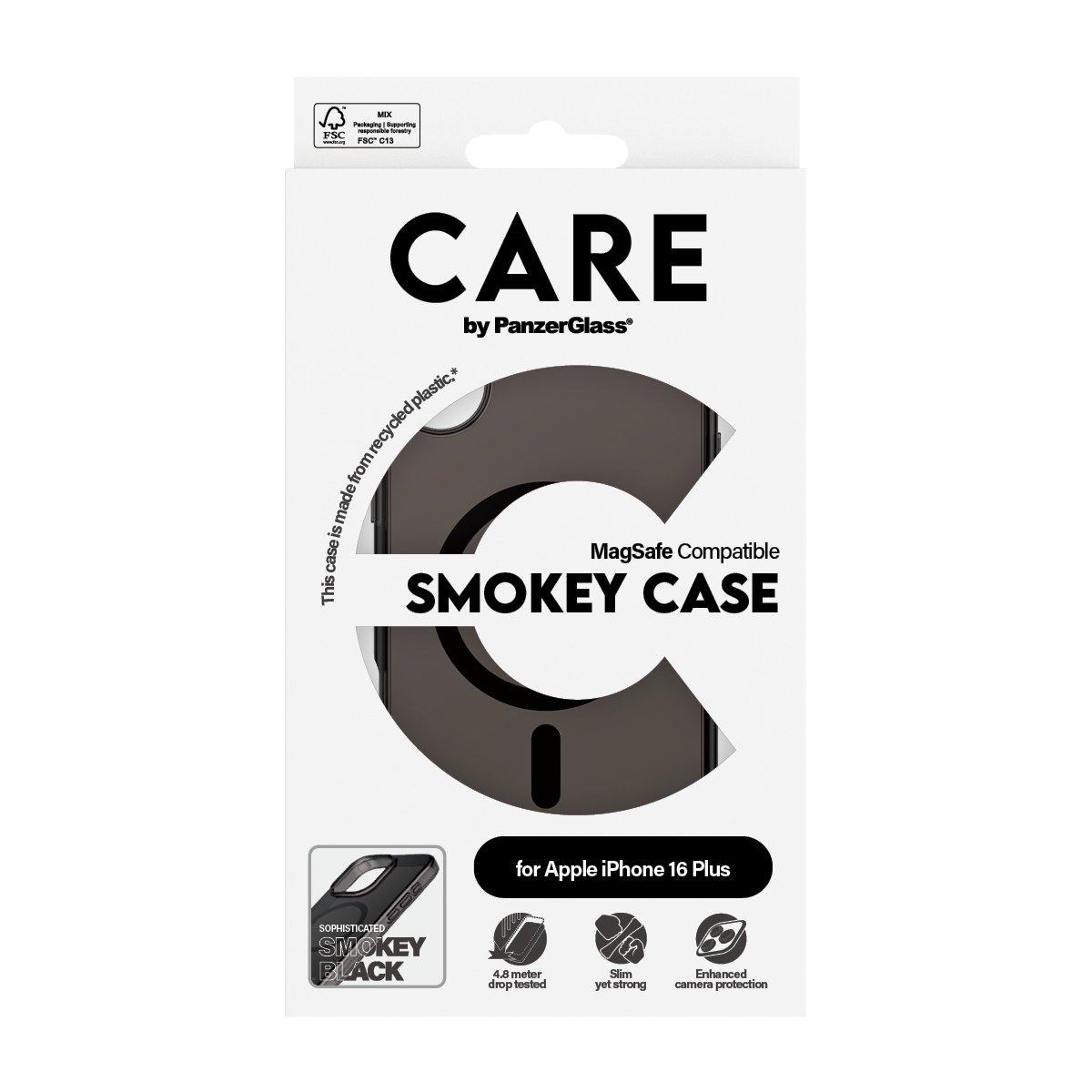Panzer Magsafe Smokey Case For iPhone 16 Plus