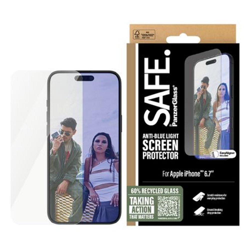 Buy Panzer safe by pg eyecare screen iphone 16 plus, 6. 7", safe95881 - clear in Kuwait