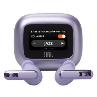 Buy Jbl live beam 3 true wireless earbuds with screen – purple in Kuwait