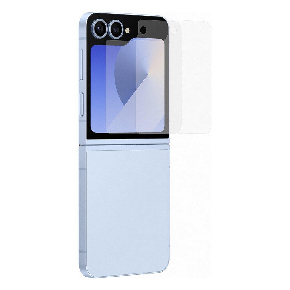 شاشة حماية مضادة للانعكاس من سامسونج لجهاز جالكسي زيد فليب 6، EF-UF741CTEGWW - شفاف