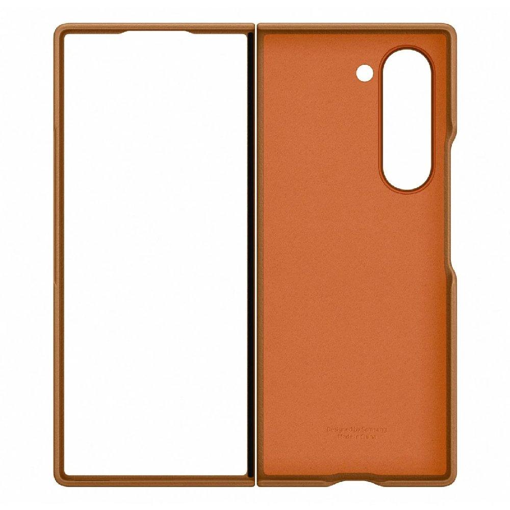 Samsung Galaxy Z Fold6 Leather Case, EF-VF956PAEGWW - Brown 