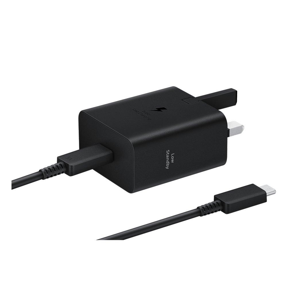 Samsung 45W USB-C Power Adapter with Cable, EP-T4511XBEGAE – Black