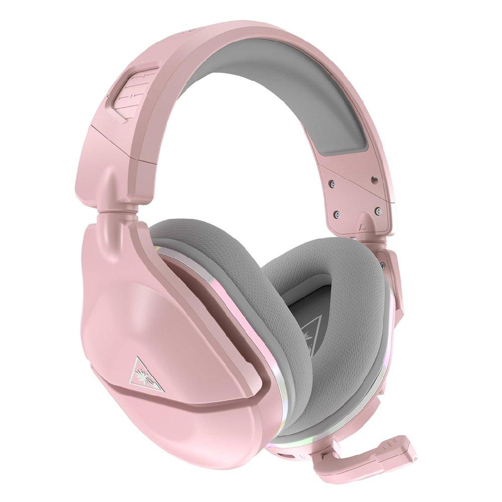 TurtleBeach Stealth 600 Max Wireless Multiplatform Amplified Gaming Headset, 63059 - Pink