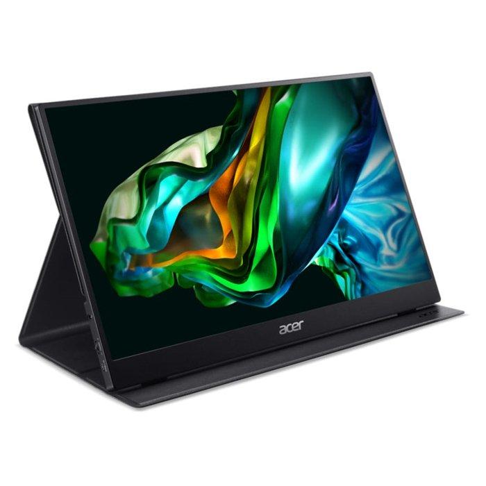 شاشة آيسر PM161QB محمولة للألعاب، IPS، 15.6 بوصة، كاملة الدقة، 60 هرتز، 4ms، UM.ZP1EE.B03 - أسود