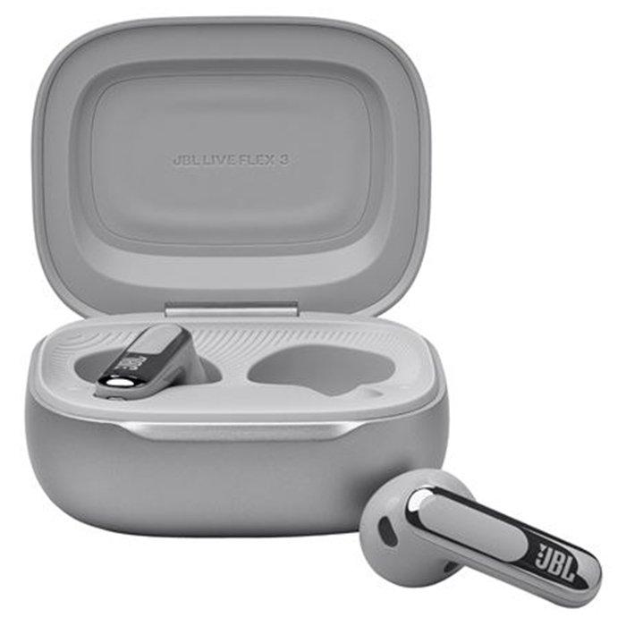 JBL Live Flex 3 True Wireless Earbuds - Silver