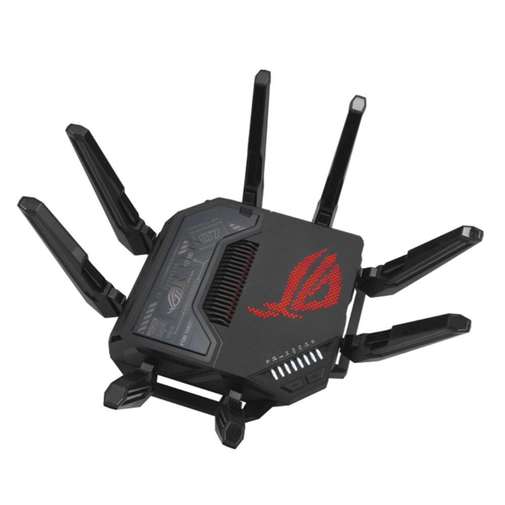 ASUS ROG Rapture Gaming Router, Wi-Fi 7, Quad-band, GT-BE98 - Black