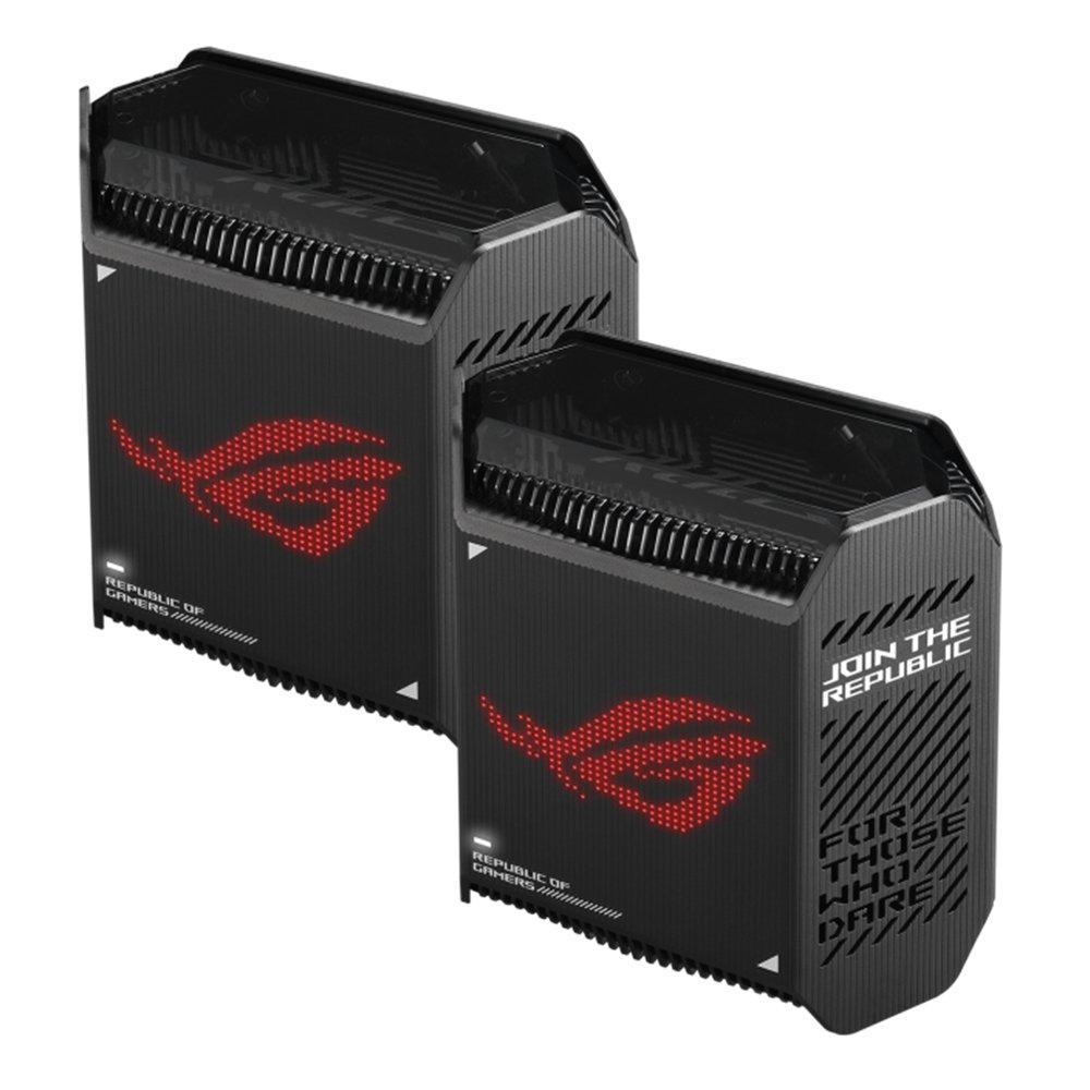 ASUS ROG Rapture Mesh System, Wi-Fi 6, Tri-band, GT6(B-2-PK) - Black