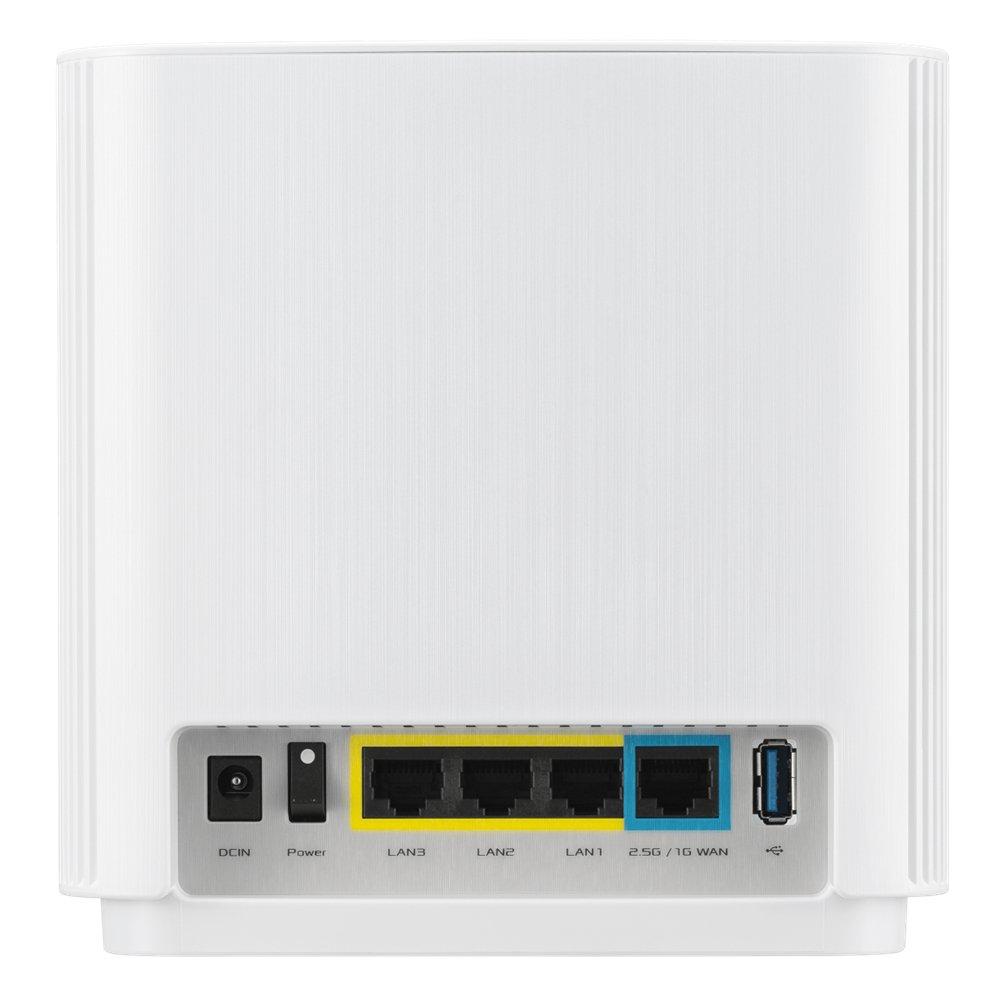 Asus ZenWiFi Mesh System, Wireless AX, Tri-Band, 2-Pack, XT9(W-2-PK)-White