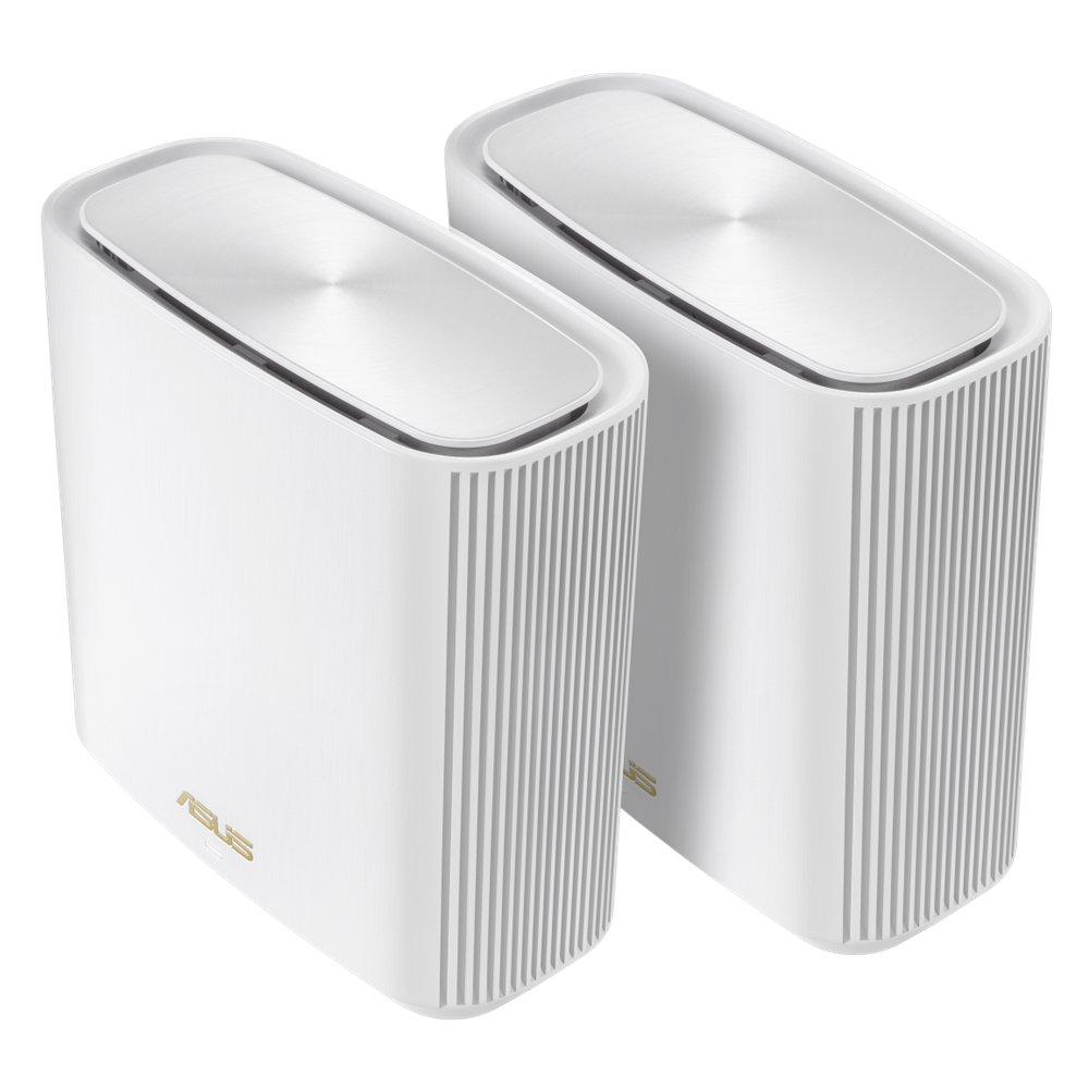 Asus ZenWiFi Mesh System, Wireless AX, Tri-Band, 2-Pack, XT9(W-2-PK)-White