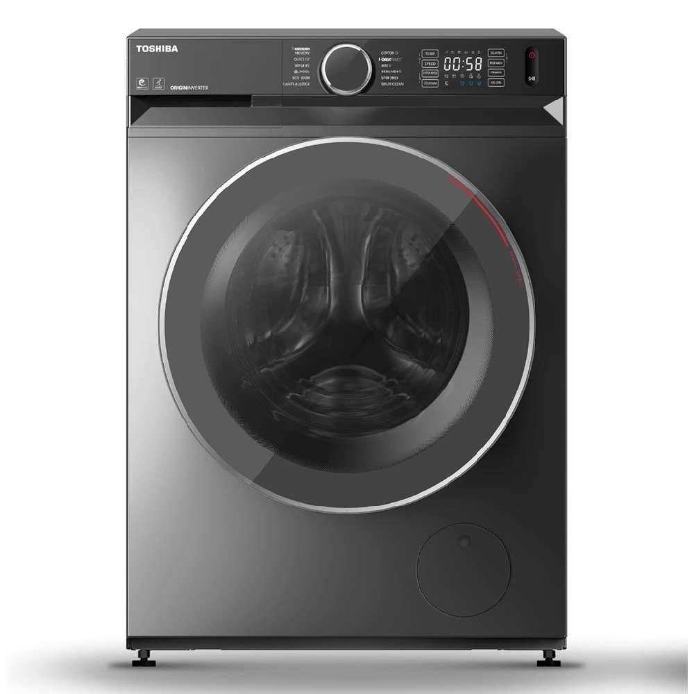 Toshiba Front Load Washer, 10kg Capacity, 1400rpm, TW-BK110GF4B(SK) - Silver
