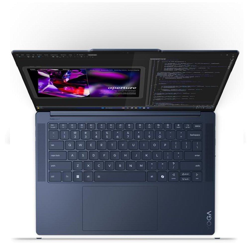 Lenovo Yoga Slim 7 Laptop Snapdragon X Elite 32GB RAM 1TB SSD 14.5-inch Adreno Graphics Windows 11 Home Cosmic Blue