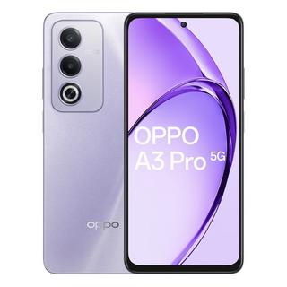 Buy Oppo a3 pro 5g phone, 8gb ram, 256gb, 6. 67-inch – purple in Kuwait