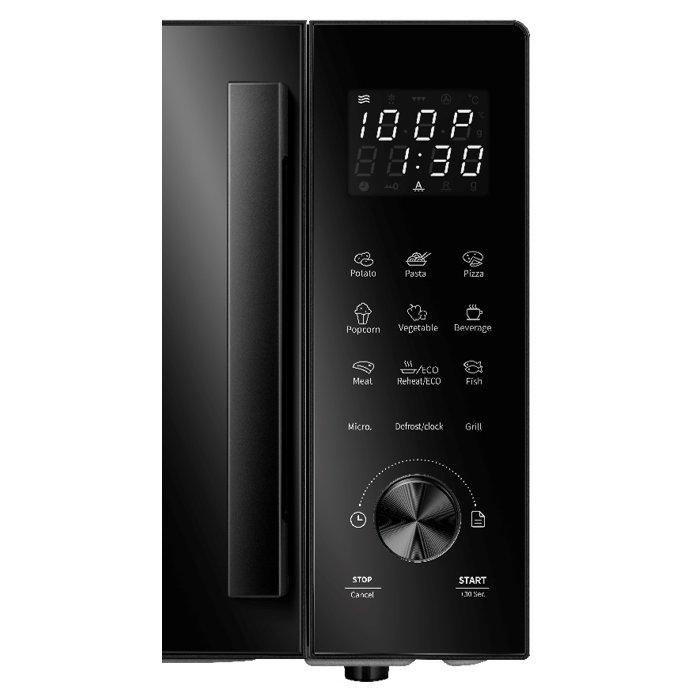 Hisense 34L Freestanding Microwave Oven with Grill and Inverter Technology, 1000W - Black