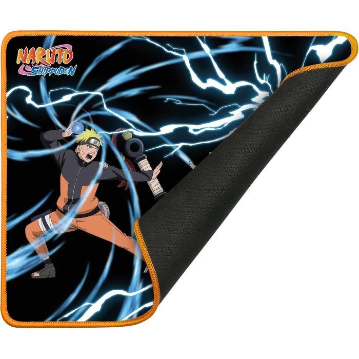 Konix Naruto vs Sasuke Fighting Mouse Pad - Black and Blue