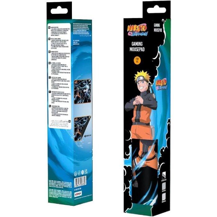 Konix Naruto vs Sasuke Fighting Mouse Pad - Black and Blue