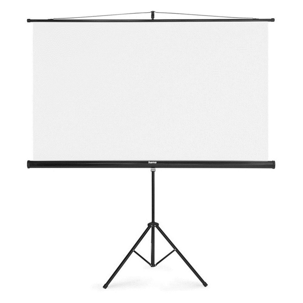 Hama 180 X 180 Cm Tripod Projector Screen, 21573 – White
