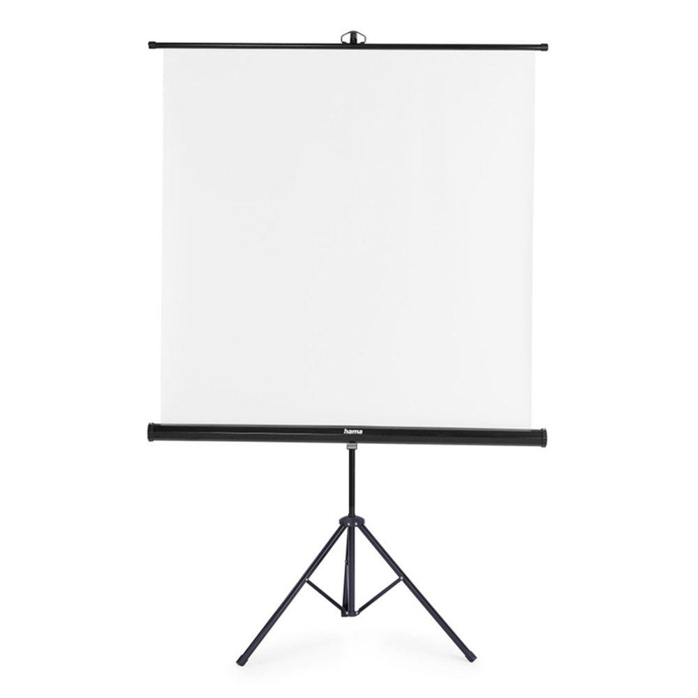 Hama 125 X 125 Cm Tripod Projector Screen, 21575 – White