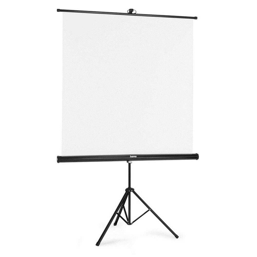 Hama 125 X 125 Cm Tripod Projector Screen, 21575 – White