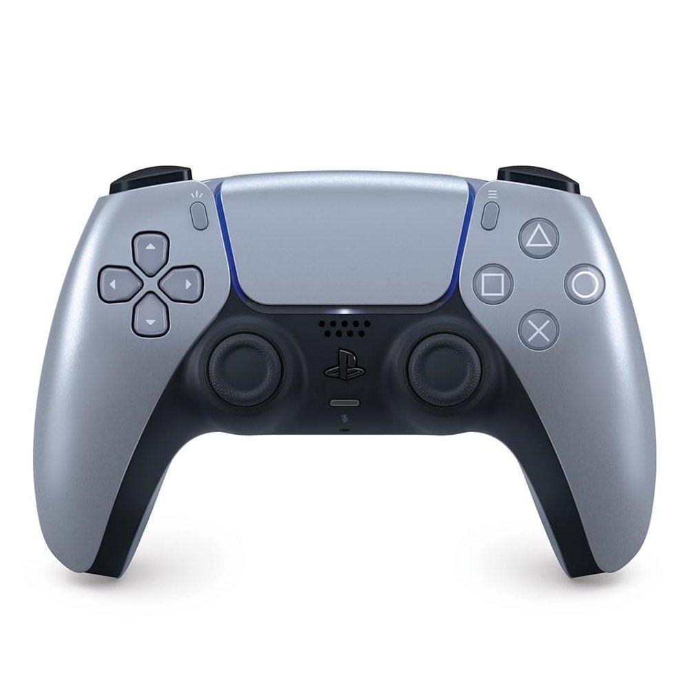 Sony PlayStation 5 Slim - Disc Console + DualSense Wireless Silver Controller